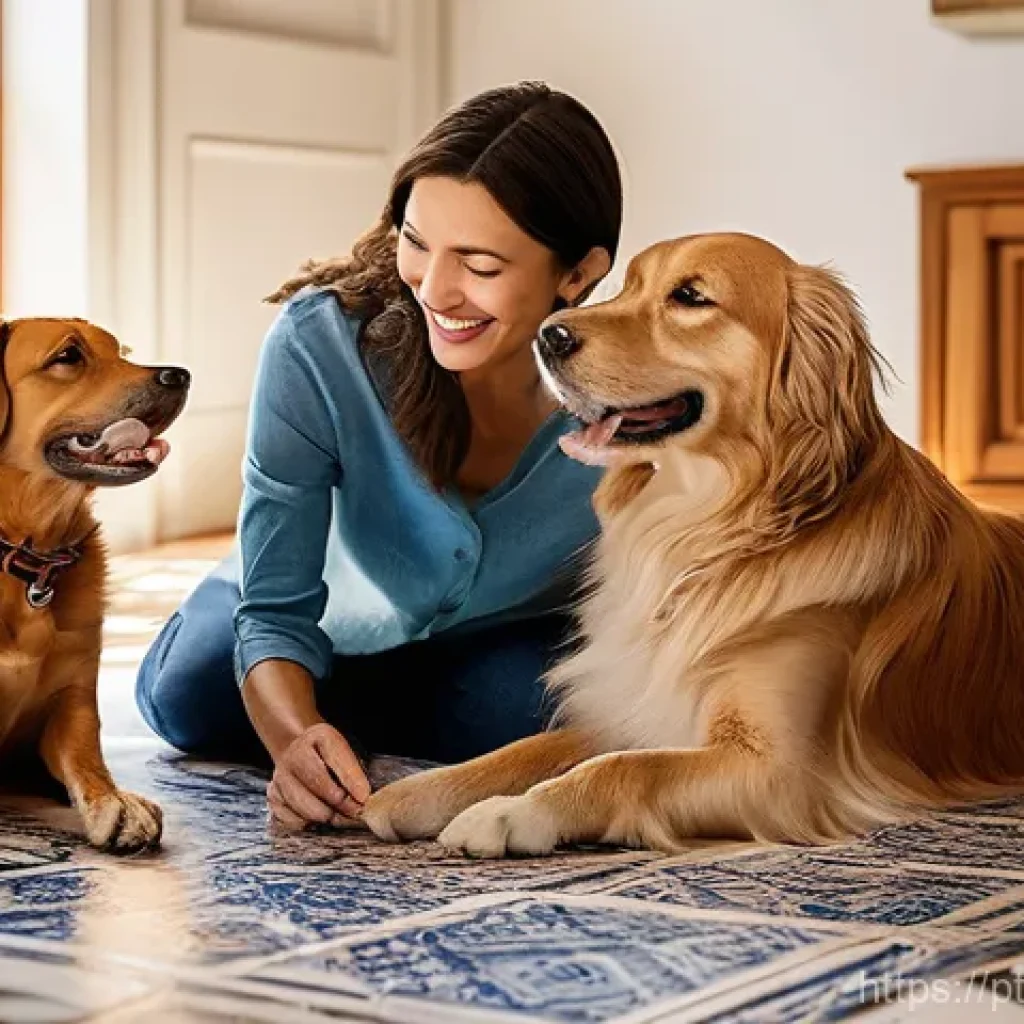 비인간 생명체와의 관계 재설정의 포괄적 이해 - **Prompt:** A heartwarming, photorealistic image of a multi-generational Portuguese family (e.g., a ...