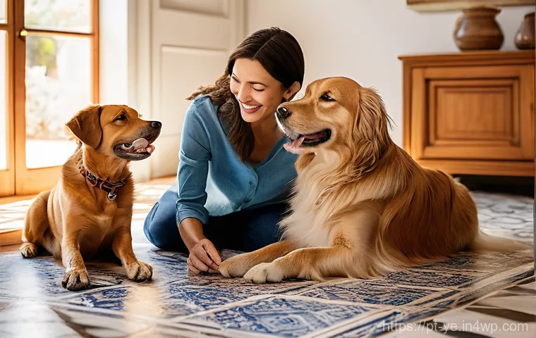 비인간 생명체와의 관계 재설정의 포괄적 이해 - **Prompt:** A heartwarming, photorealistic image of a multi-generational Portuguese family (e.g., a ...