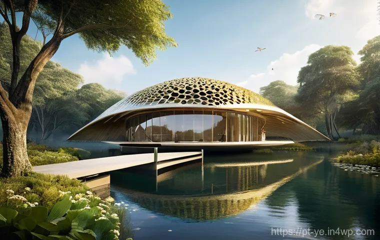 비인간 생명체를 통한 환경 교육의 필요성 - **Prompt: Nature's Intricate Circular Economy**
    "A close-up, highly detailed shot of a thriving ...